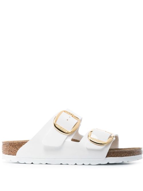 Ciabatte Birkenstock Arizona Big Buckle bianche vernice BIRKENSTOCK | ARIZONA BIG1019818